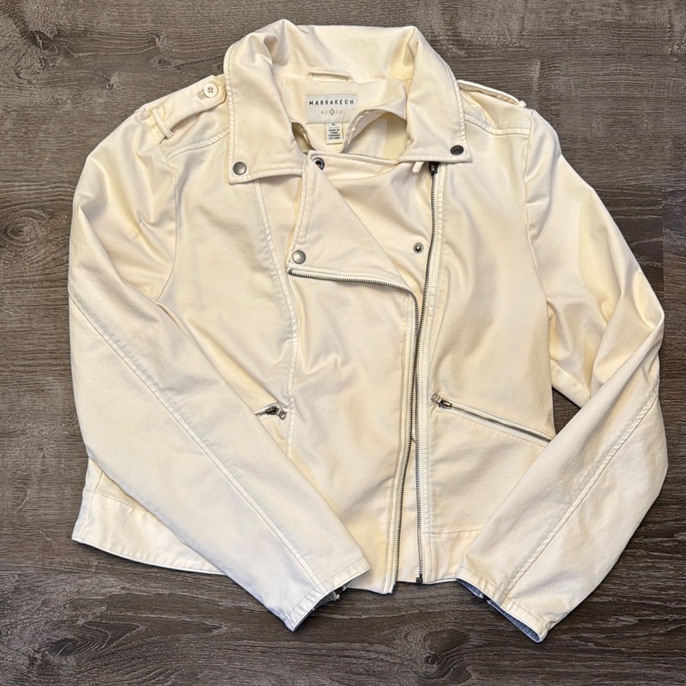 Anthropology Marrakech XL Womens Cream Jacket